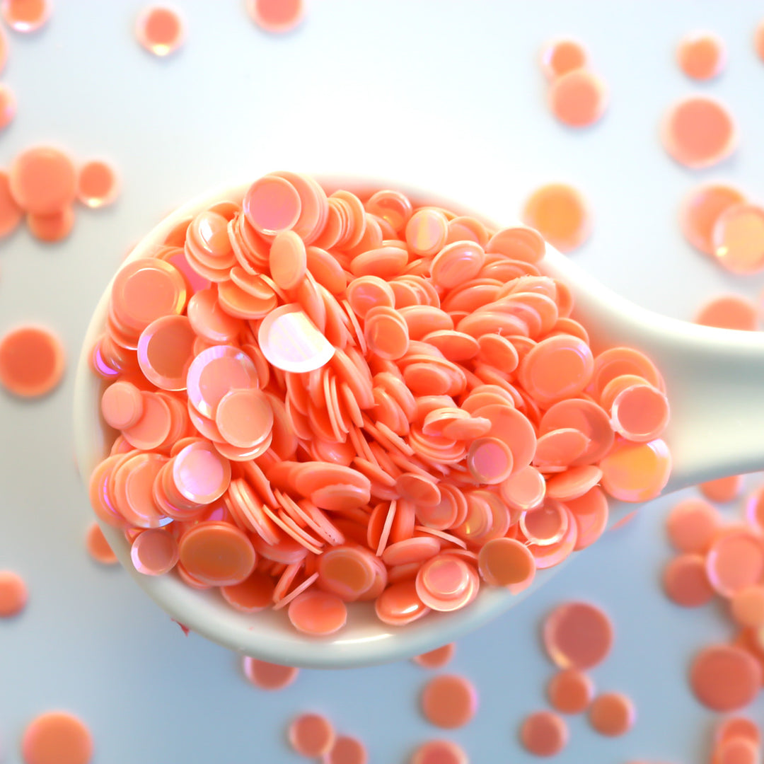 Opaque Iridescent Peach