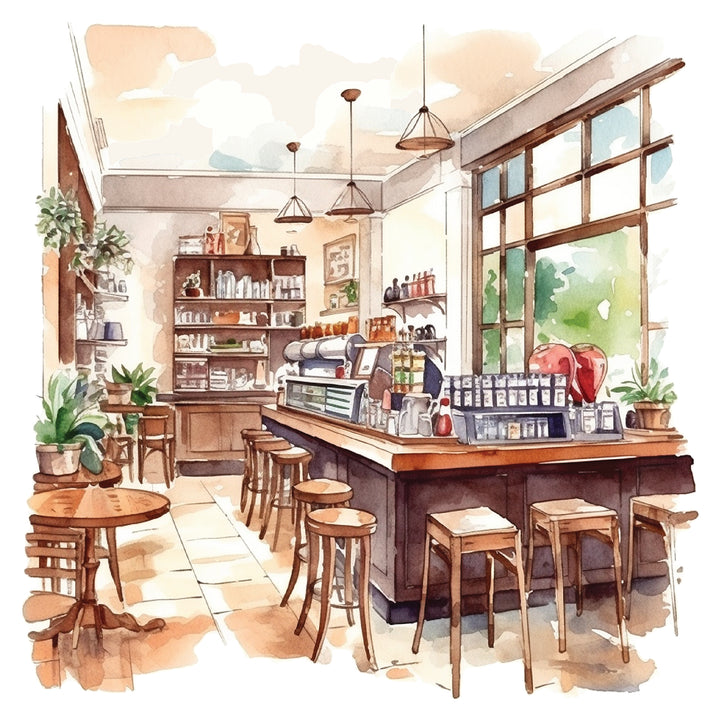 Daily Grind 6 x 6 Paper Pad - Single-sided Sheets