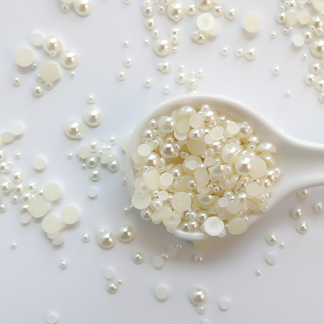 Cream Pearl Embellishments