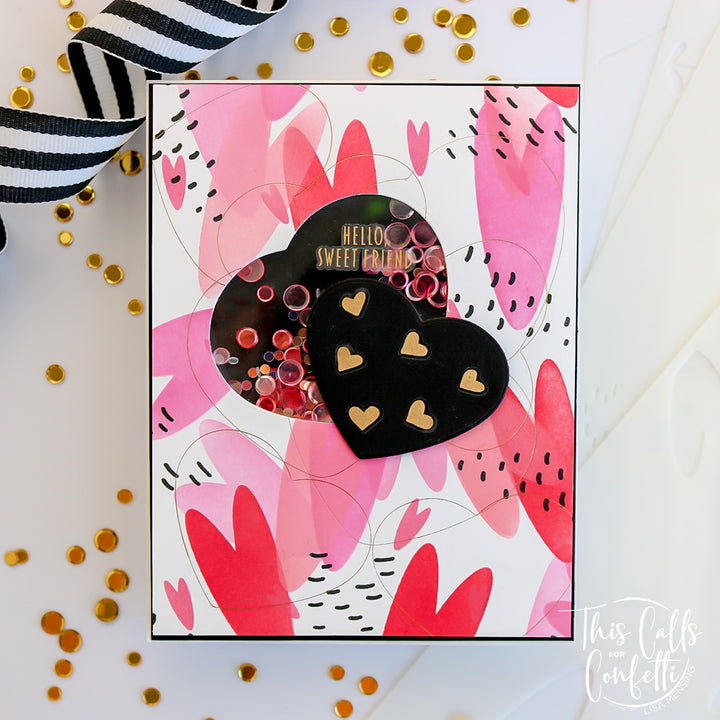 For the Love of Carrots Layering Stencil