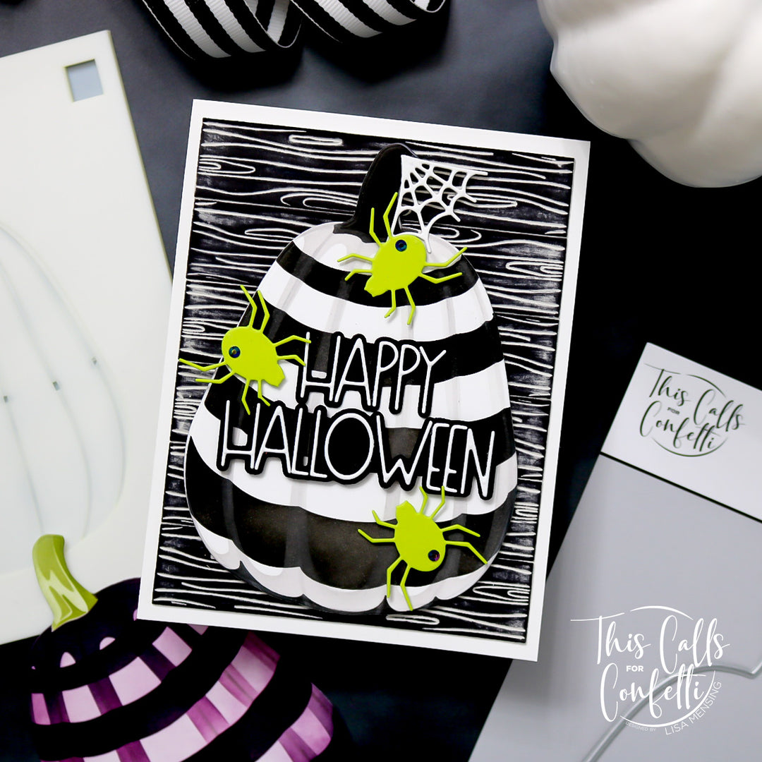 BOO-jee Pumpkin Layer Stencils & Die Set