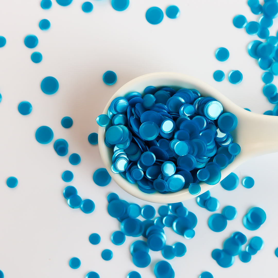 The Bright Ones -Turquoise Sequin Confetti