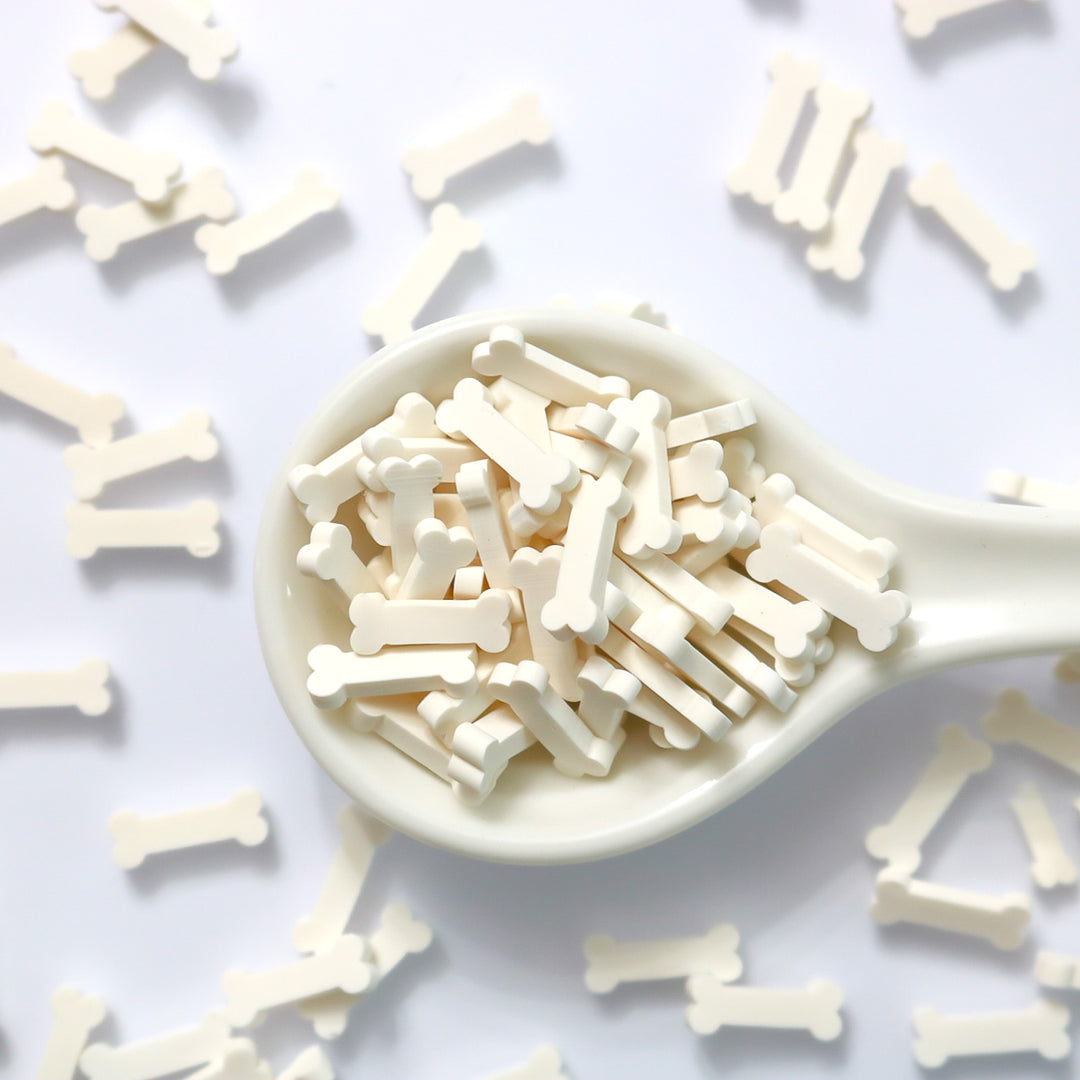 Bone Chillin' Polymer Clay Confetti