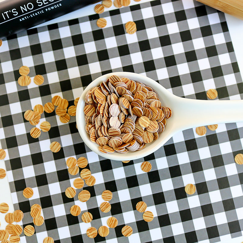 Woodgrain Natural - Confetti Mix In