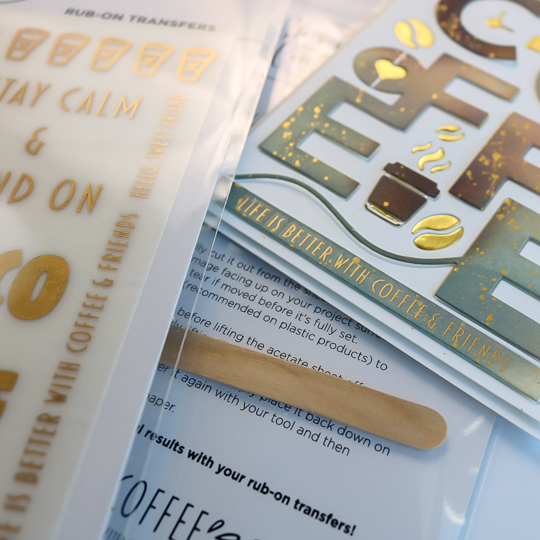 Coffee Rub - On Transfers