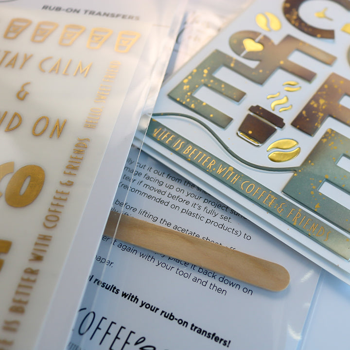 Coffee Rub - On Transfers