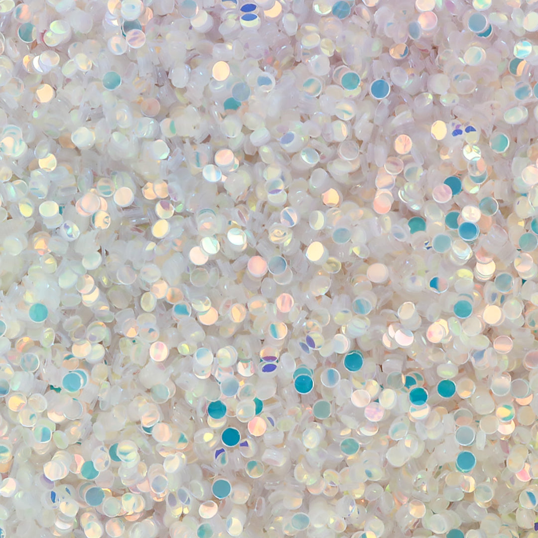 Teeny Tiny Confetti Sequins - White