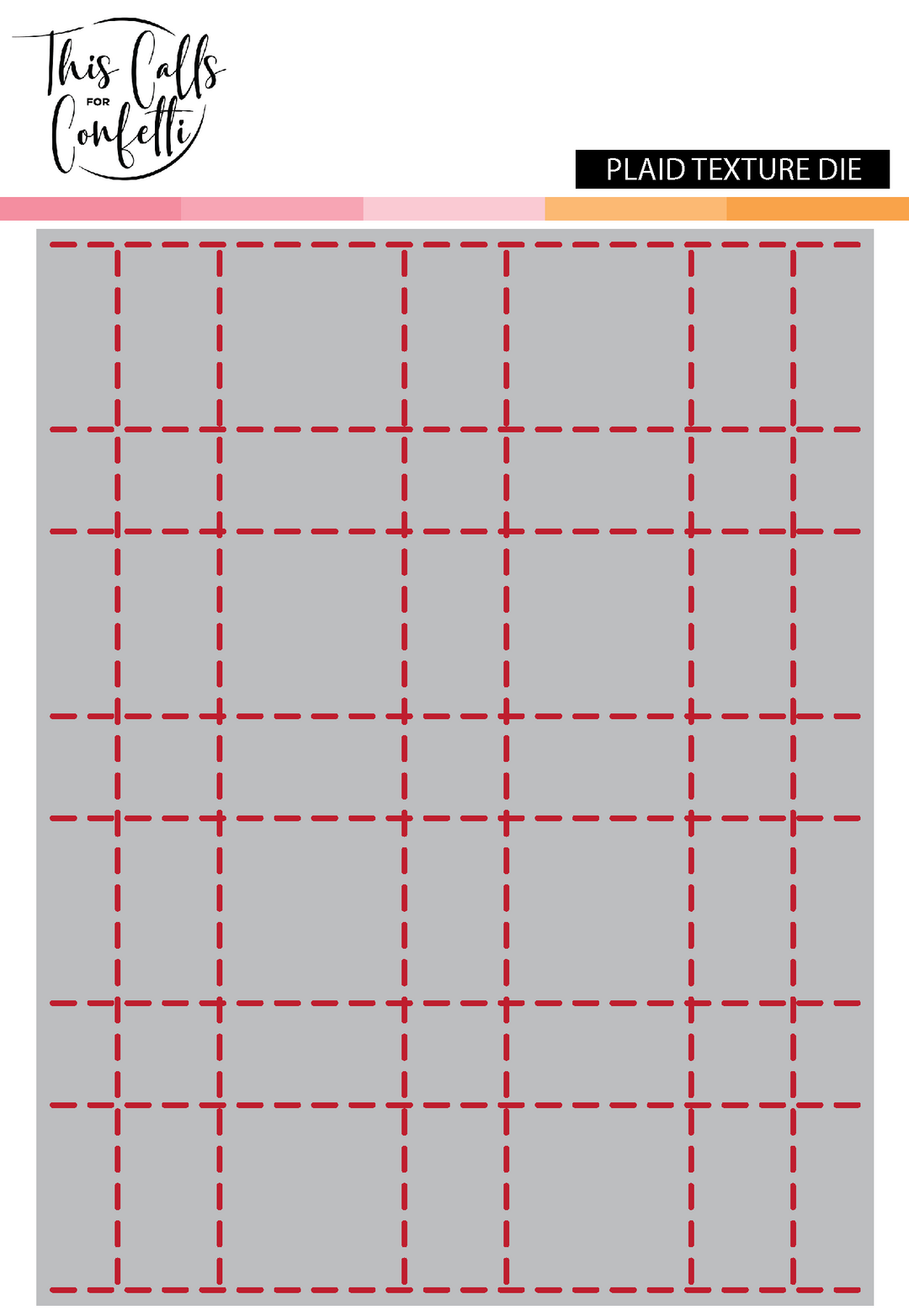 Plaid Texture Die