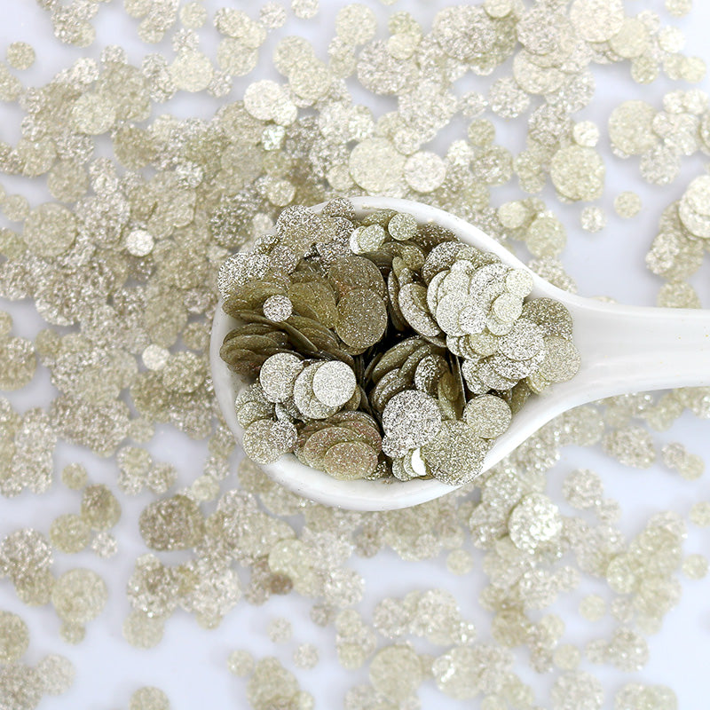 Platinum Glitter Confetti