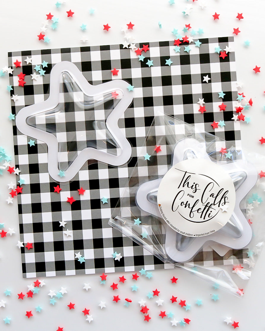 Star Shaped Shaker Pouch Refill