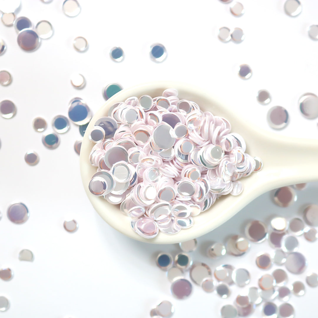 Lumi White Sequin Confetti