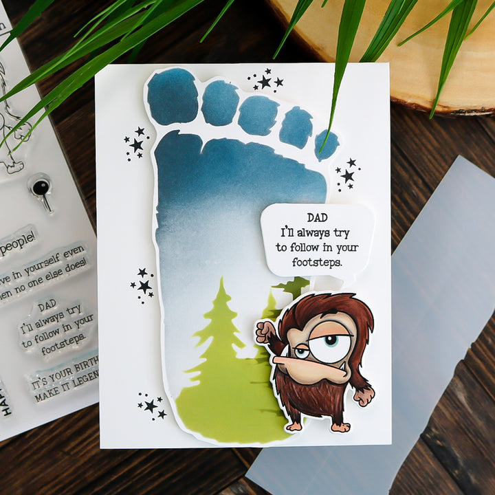 Sentimental Sasquatch Outline Dies