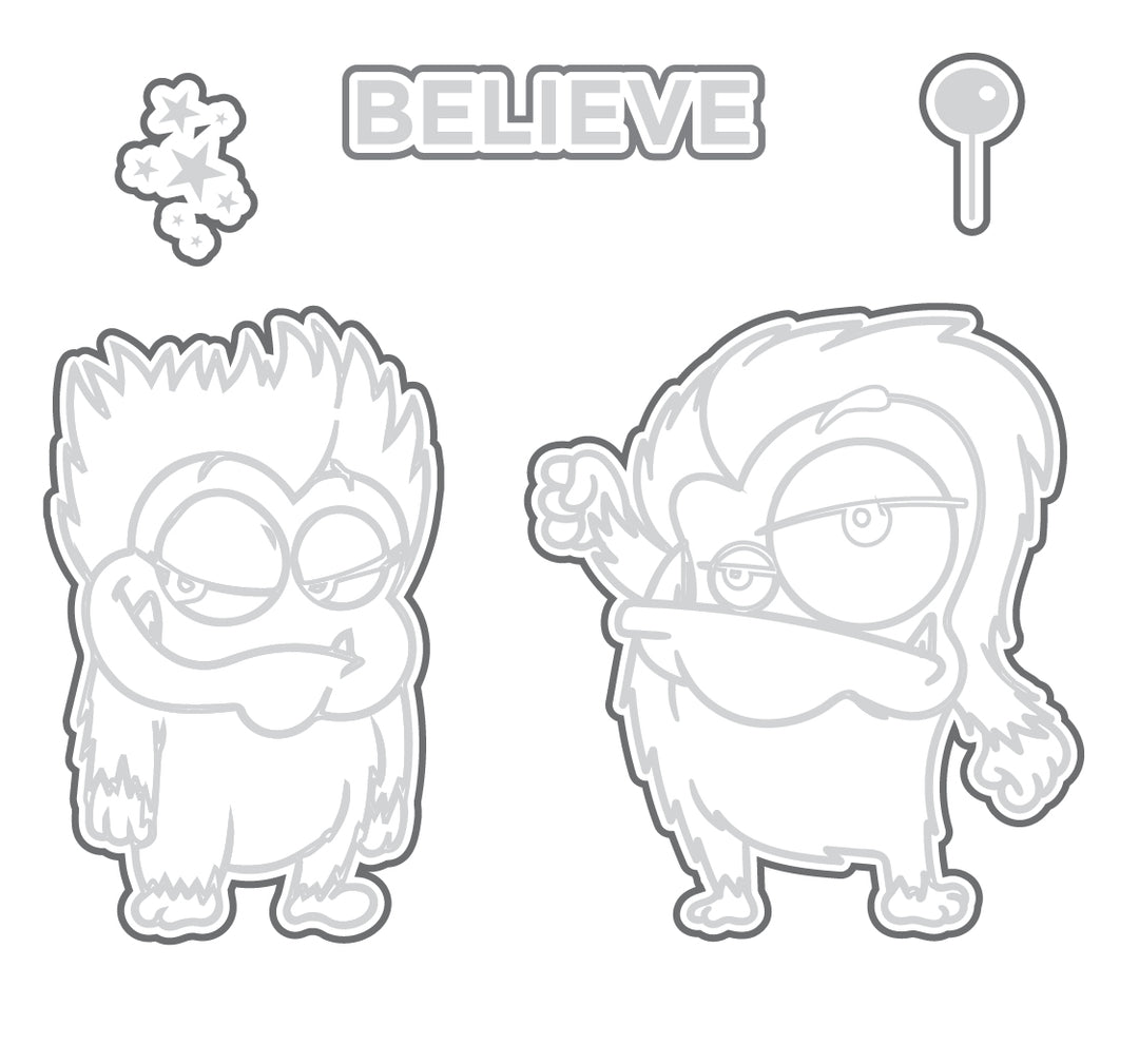 Sentimental Sasquatch Outline Dies