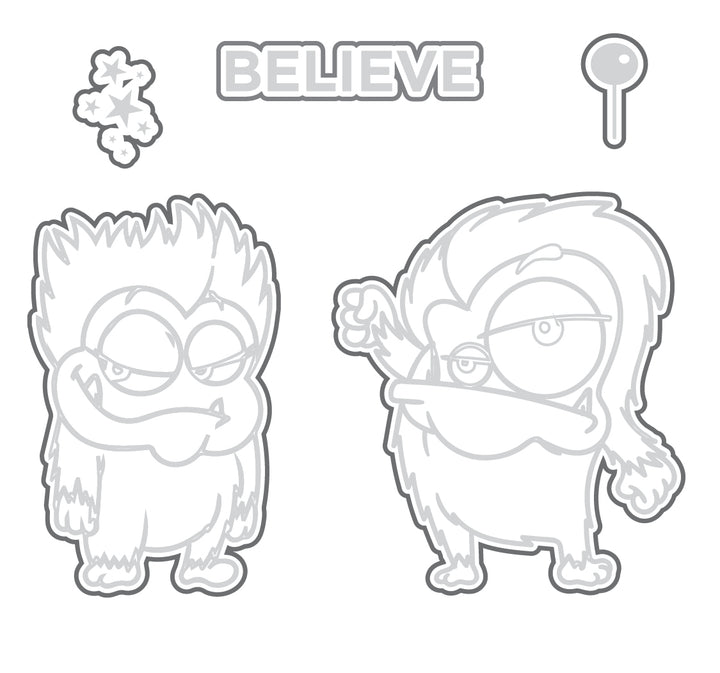 Sentimental Sasquatch Outline Dies