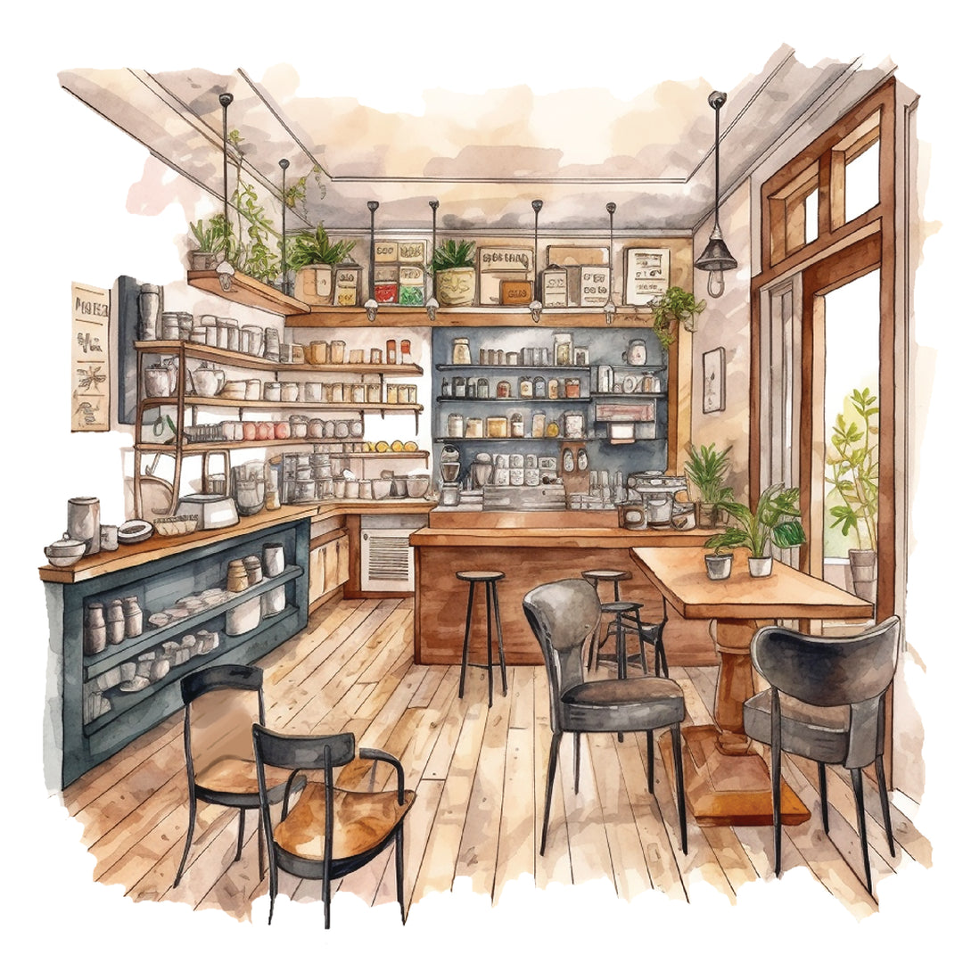 Daily Grind 6 x 6 Paper Pad - Single-sided Sheets