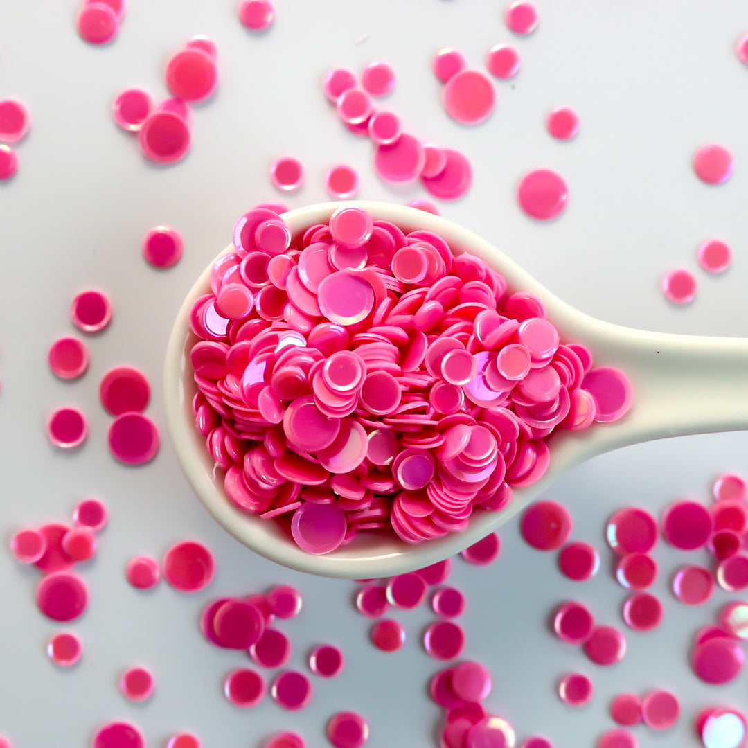 Opaque Iridescent Pink