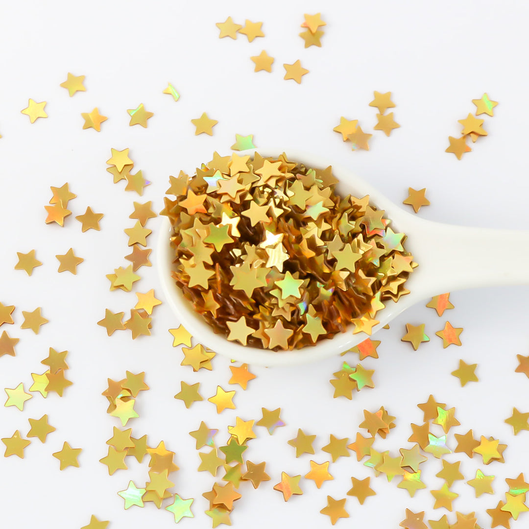 Stars - Gold Hologram