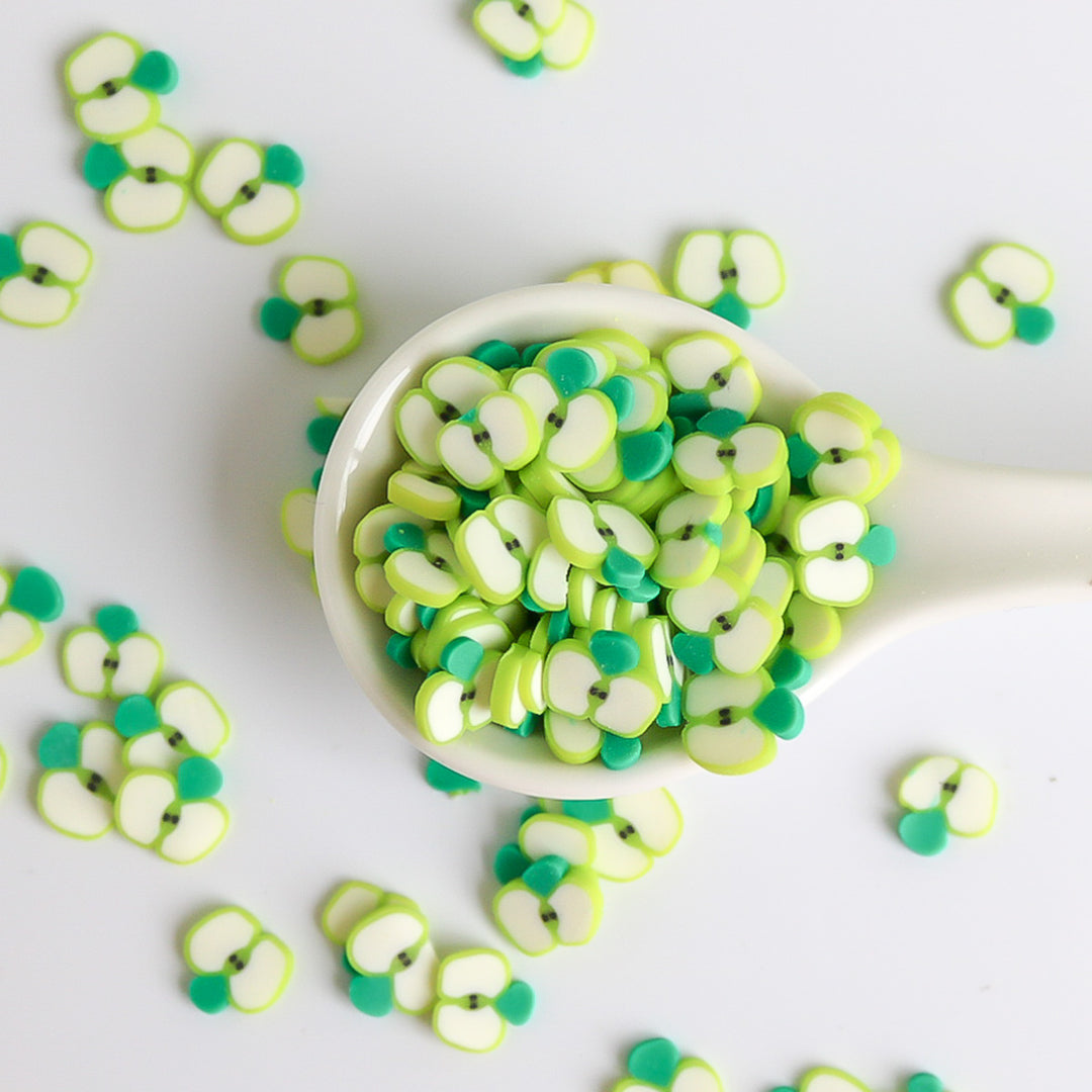 Granny Smith Greens Polymer Clay