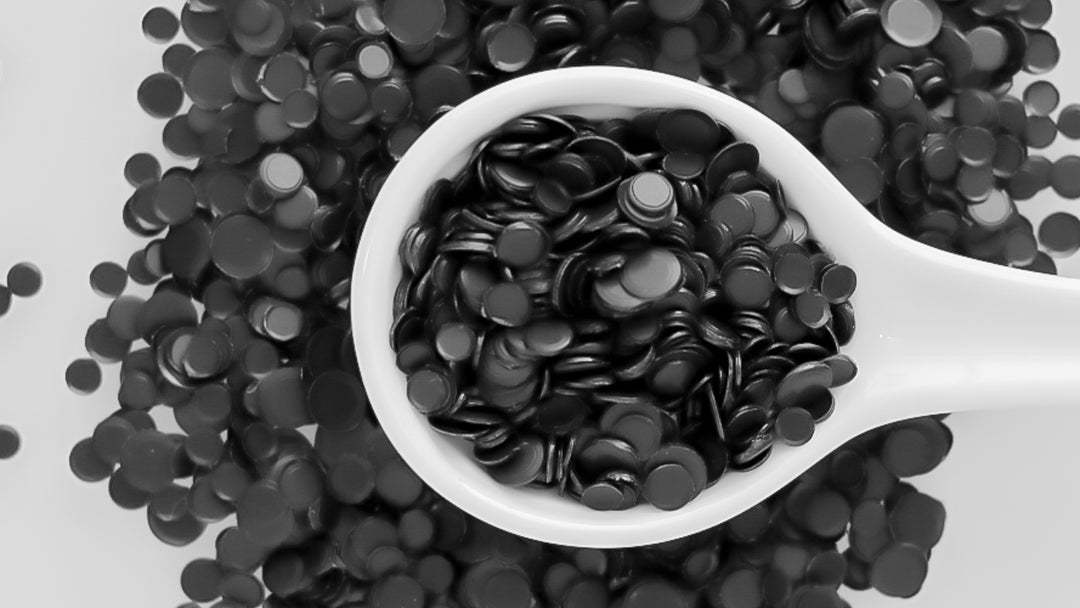 Matte Black Sequin Confetti