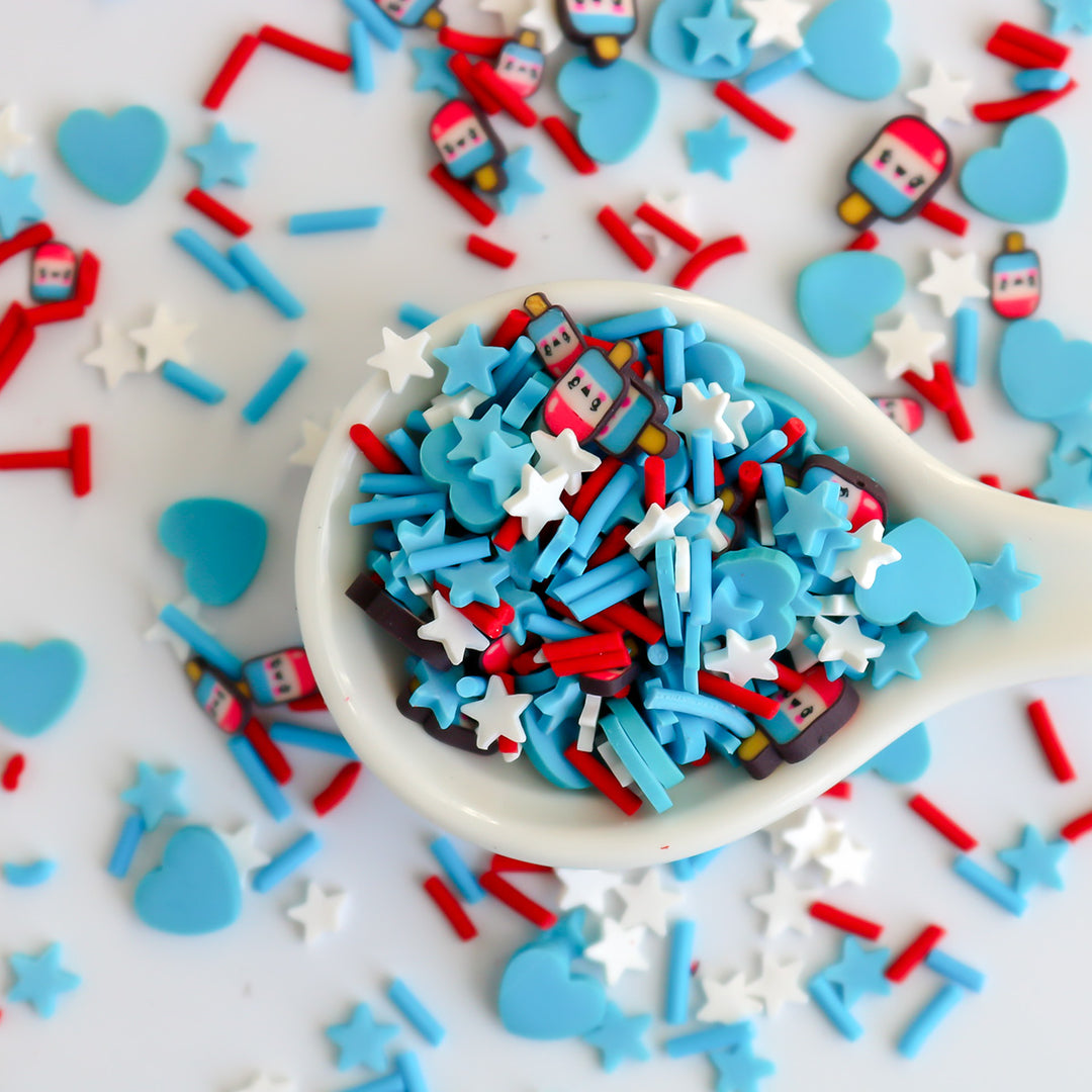 Firecracker Polymer Clay Mix