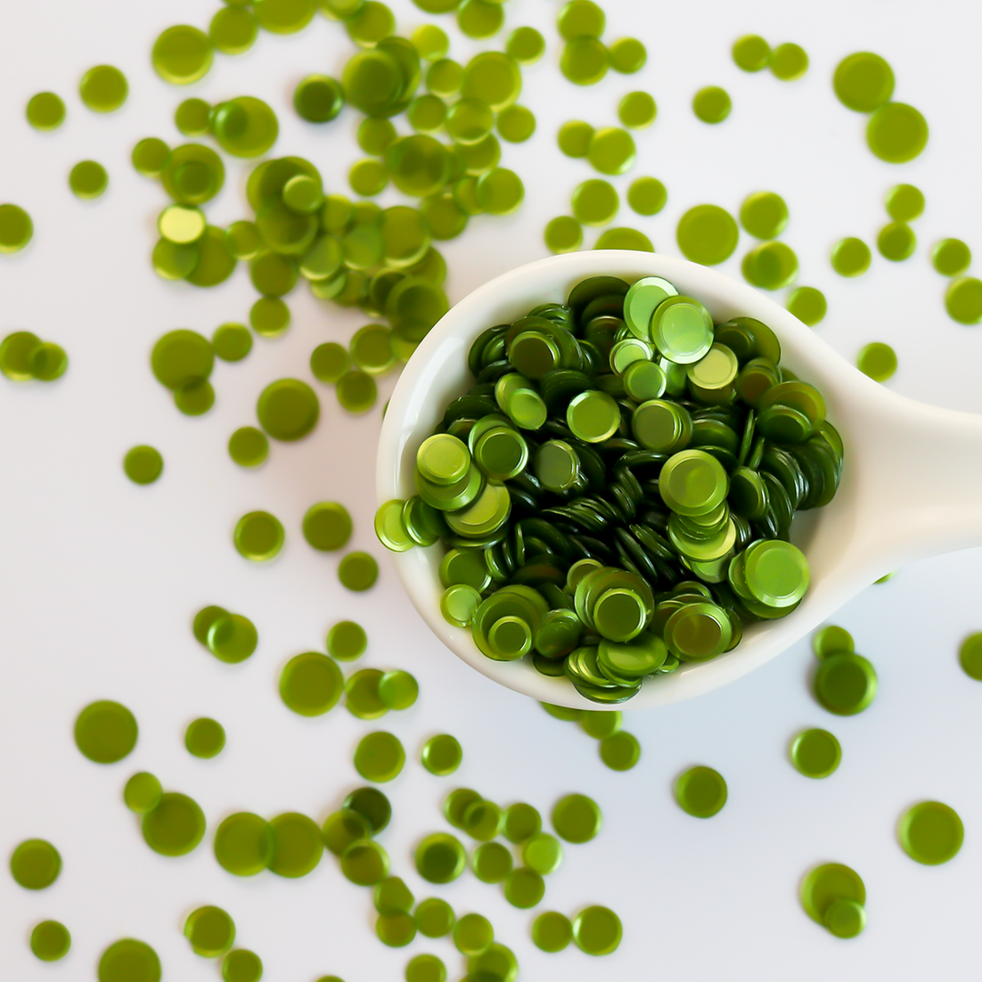 The Bright Ones - Green Sequin Confetti