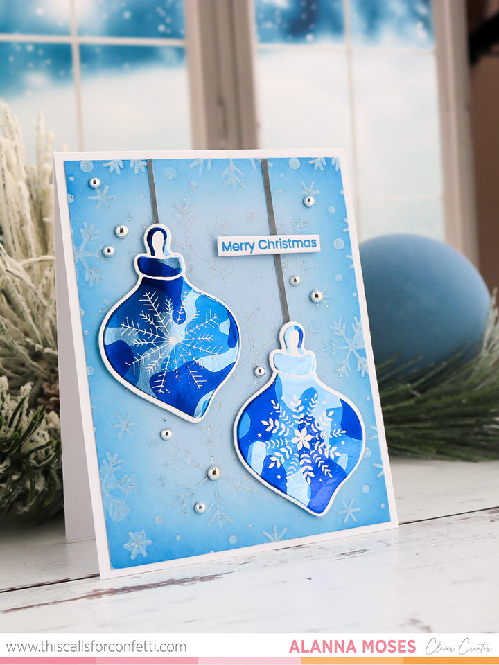 Deck the Halls Foil 'n Blend Sheets