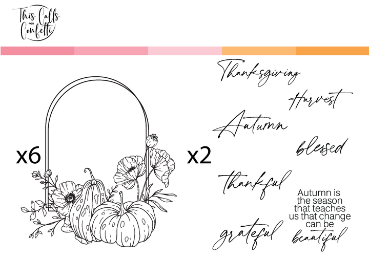 Autumn Memories Foil 'n Blend Sheets