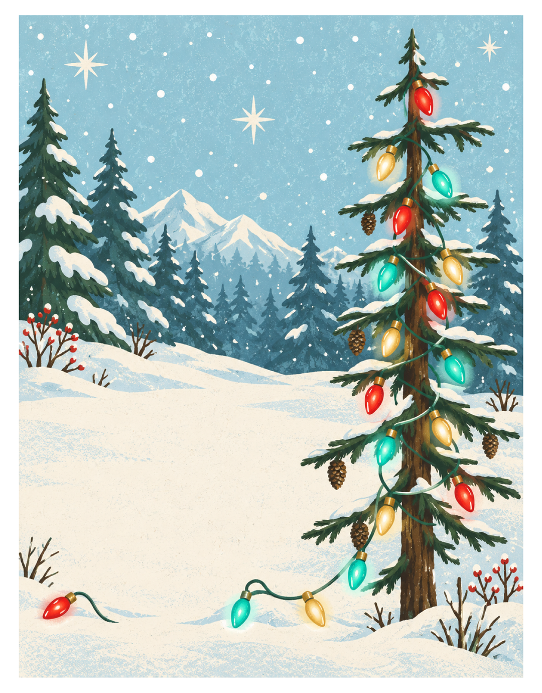 Creative Card Panels | A Legendary Christmas