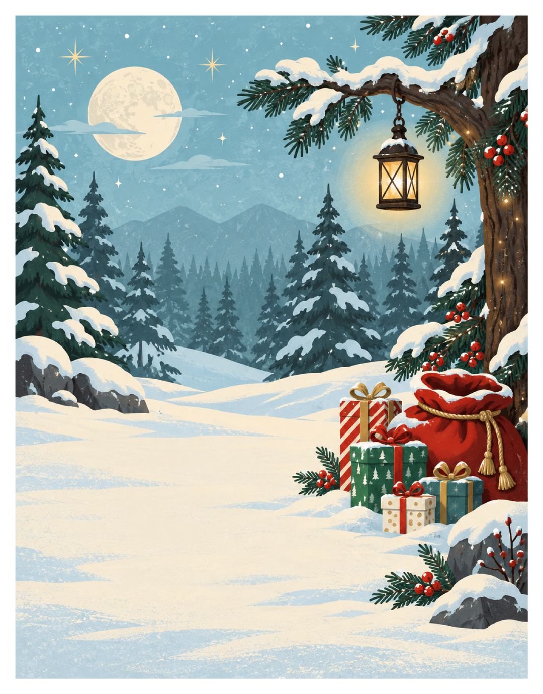 Creative Card Panels | A Legendary Christmas