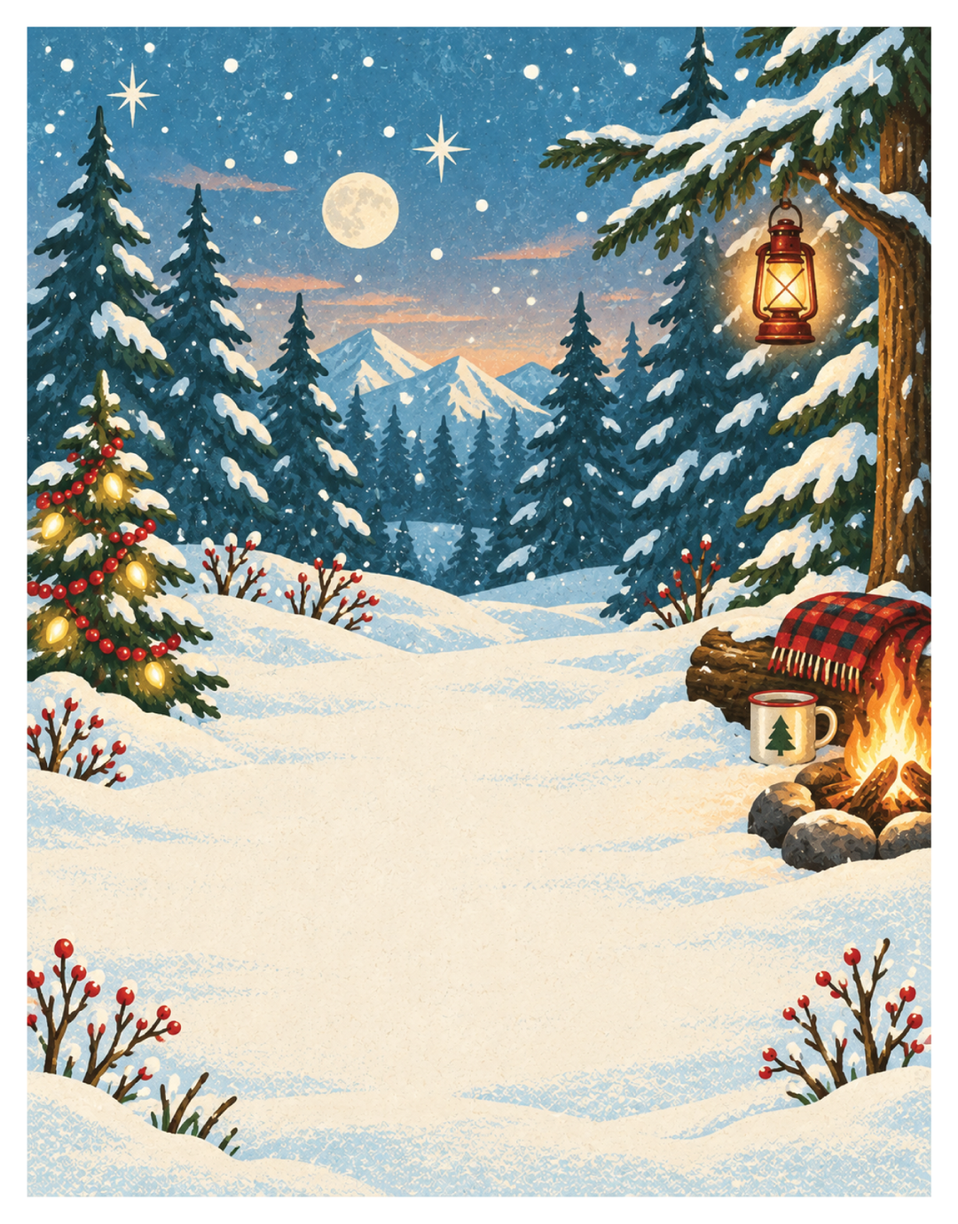 Creative Card Panels | A Legendary Christmas