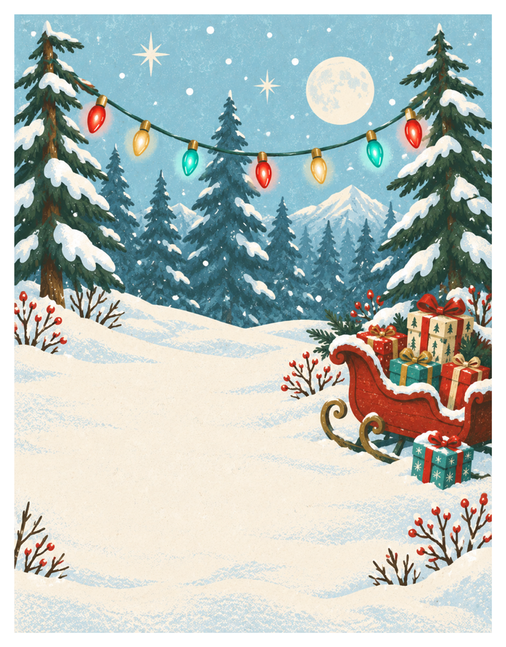 Creative Card Panels | A Legendary Christmas