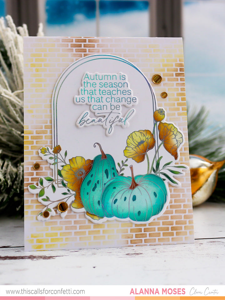 Autumn Memories Foil 'n Blend Sheets