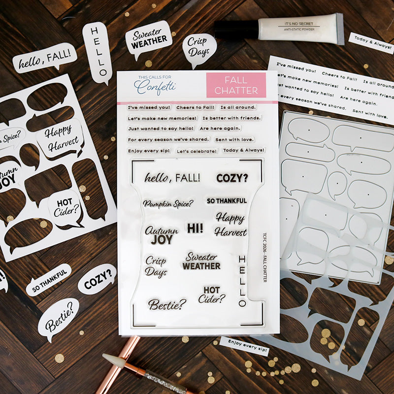 Stamp Set | Fall Chatter