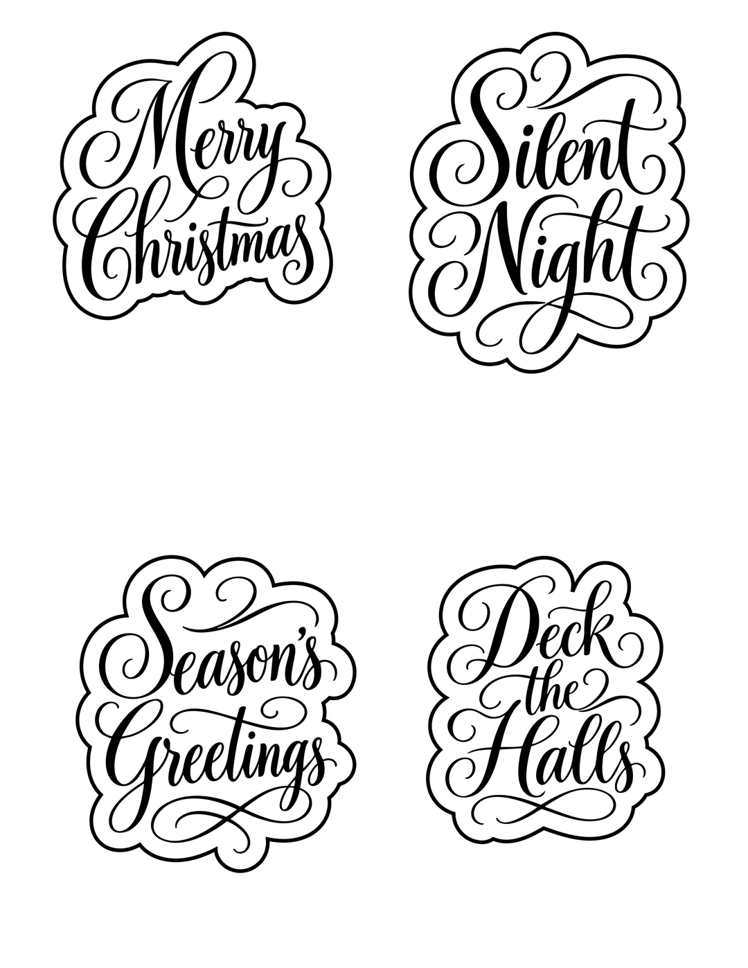 Digital Download | Holiday Cheer Sentiments