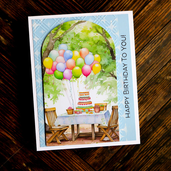 Embossing Folder | Diamond Trellis