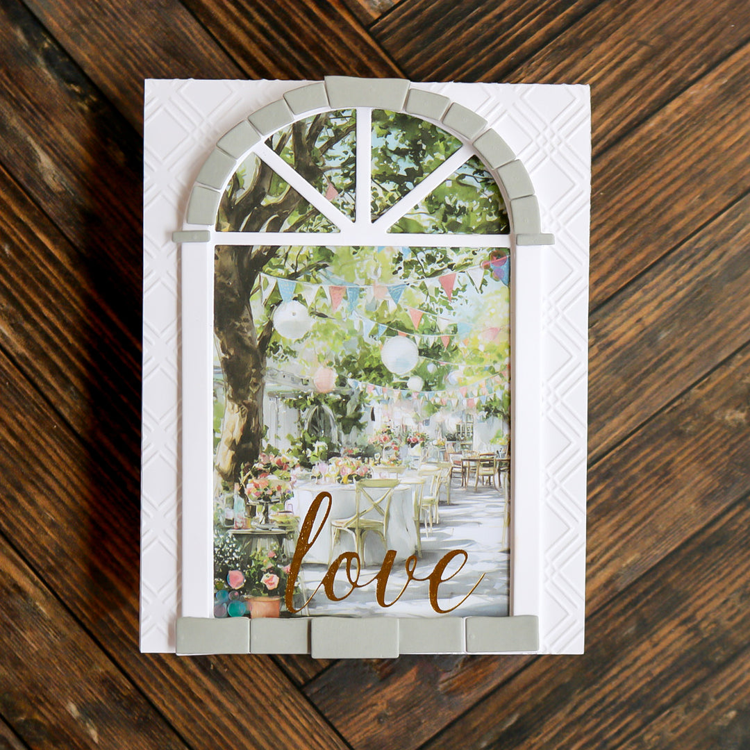 Embossing Folder | Diamond Trellis