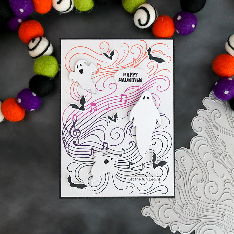 Press &amp; Foil Plate | Lingering Notes