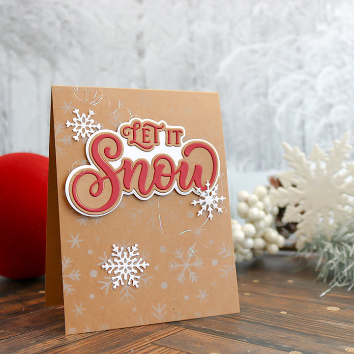 Metal Craft Die | Let It Snow