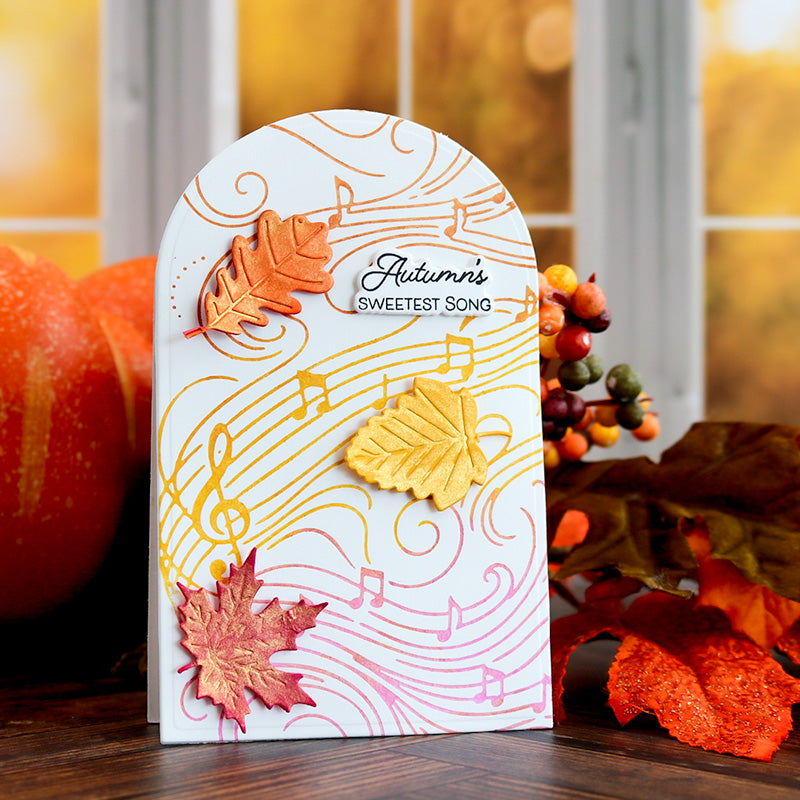 Press &amp; Foil Plate | Lingering Notes