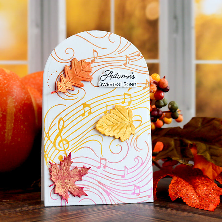 Press &amp; Foil Plate | Lingering Notes