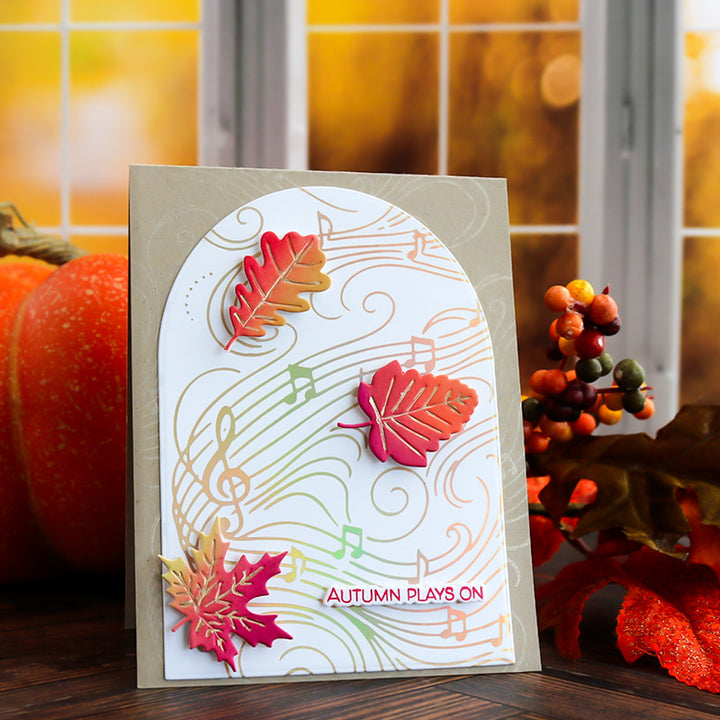 Press &amp; Foil Plate | Lingering Notes