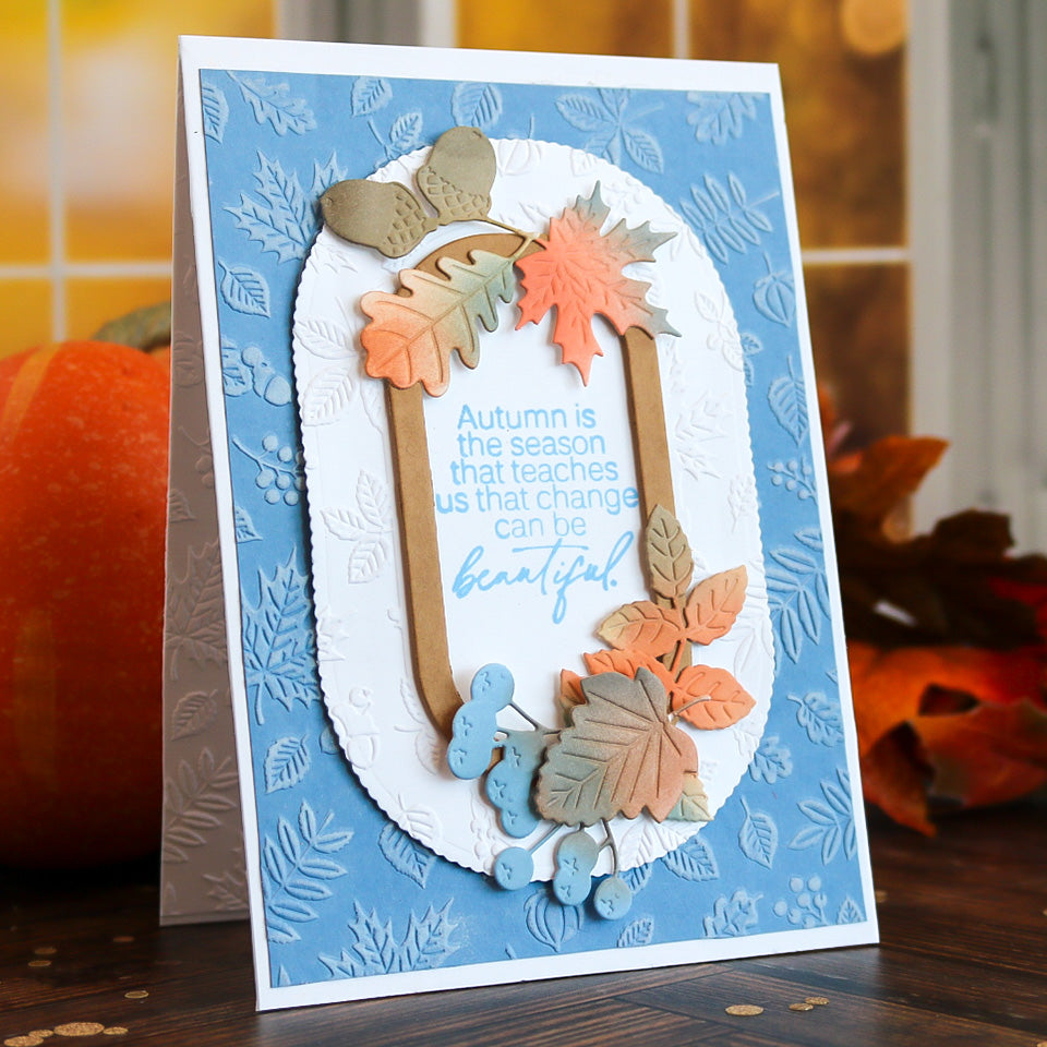 Embossing Folder | Autumn Tapestry