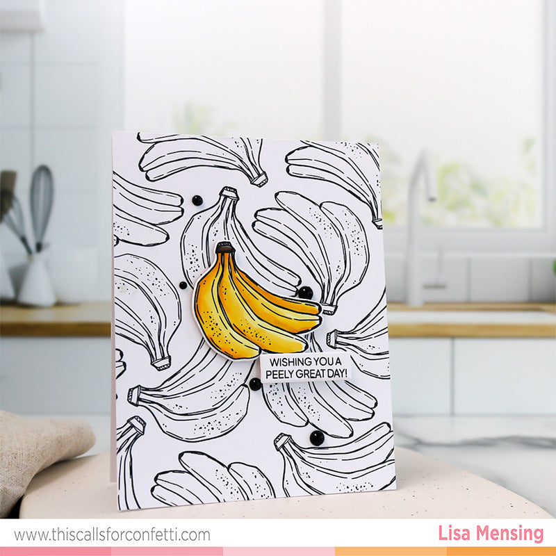 Bananas About You Outline Dies (5 pc)