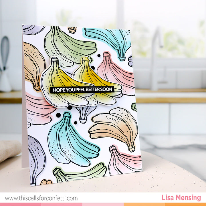 Bananas About You Outline Dies (5 pc)