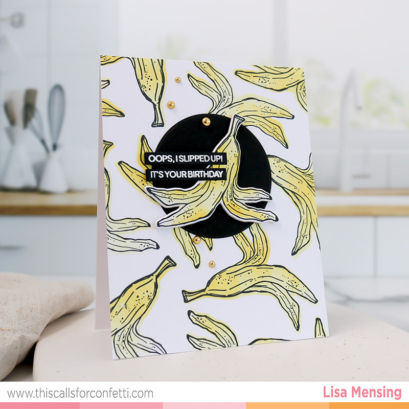 Bananas About You Outline Dies (5 pc)