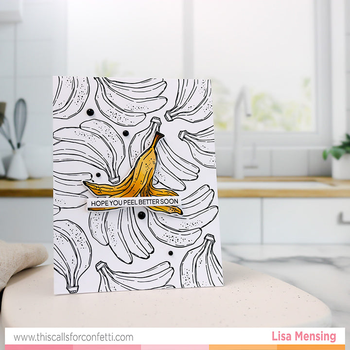 Bananas About You Outline Dies (5 pc)