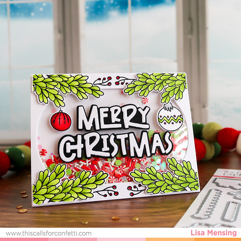 Boughs Of Holly 4x6 Stamp Set