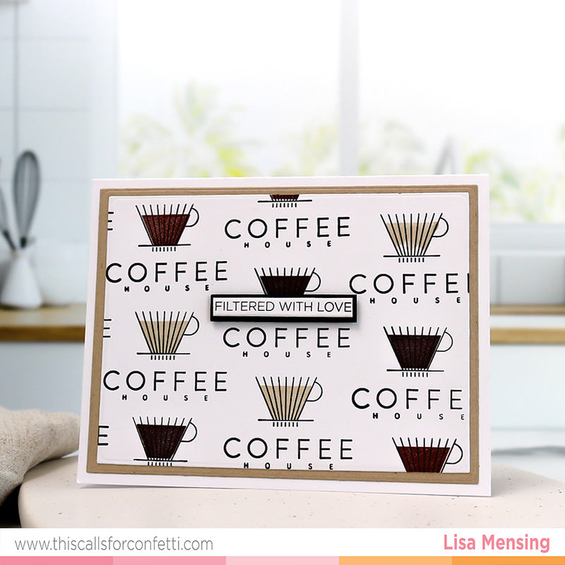 Filtered Thoughts 4x6 Stamp Set