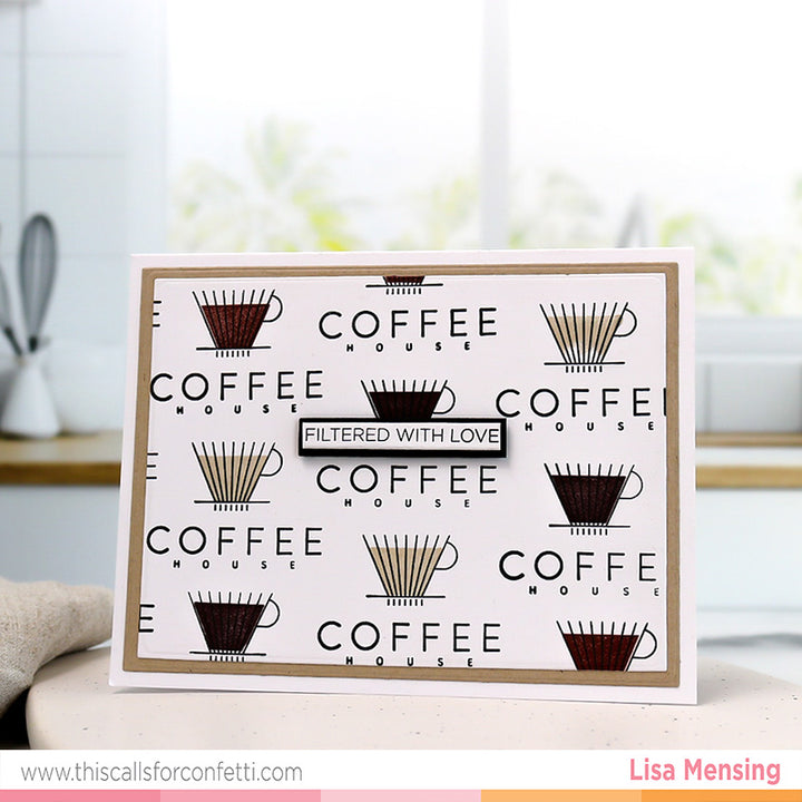 Filtered Thoughts 4x6 Stamp Set