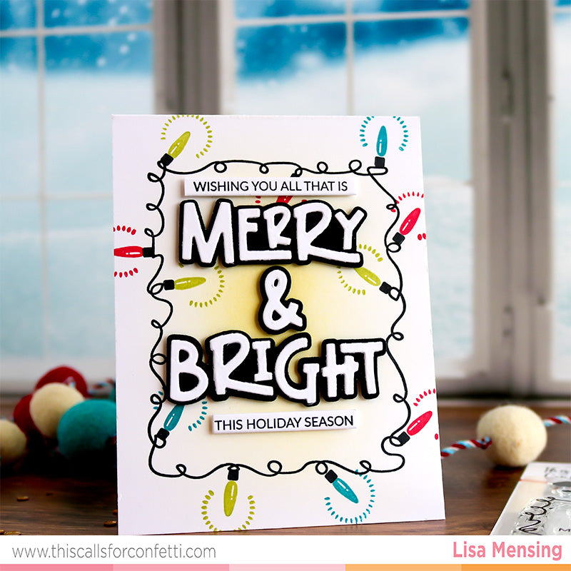 Shine Bright 4x6 Stamp Set